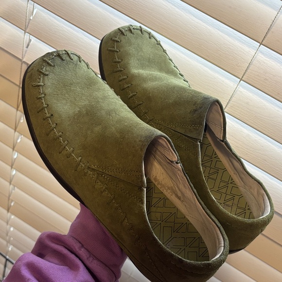 Merrell Olive Green Slip-On Loafers - Picture 6 of 6